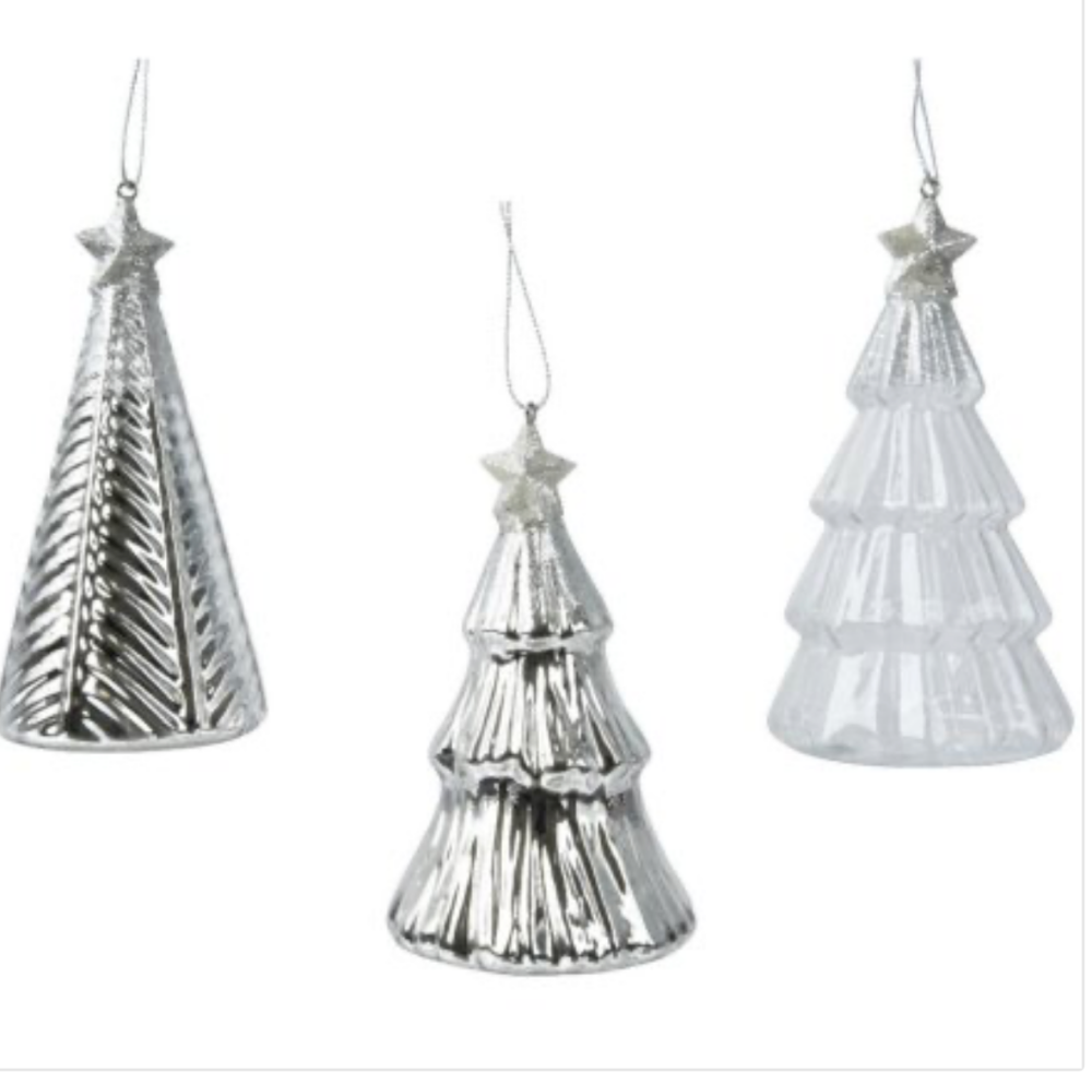 Glass Tree Baubles