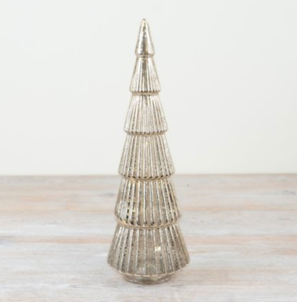 LED Glass Tree Decoration