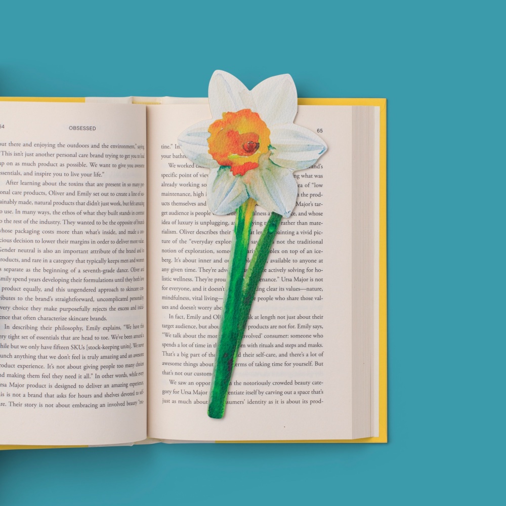 Daffodil Flower Bookmark