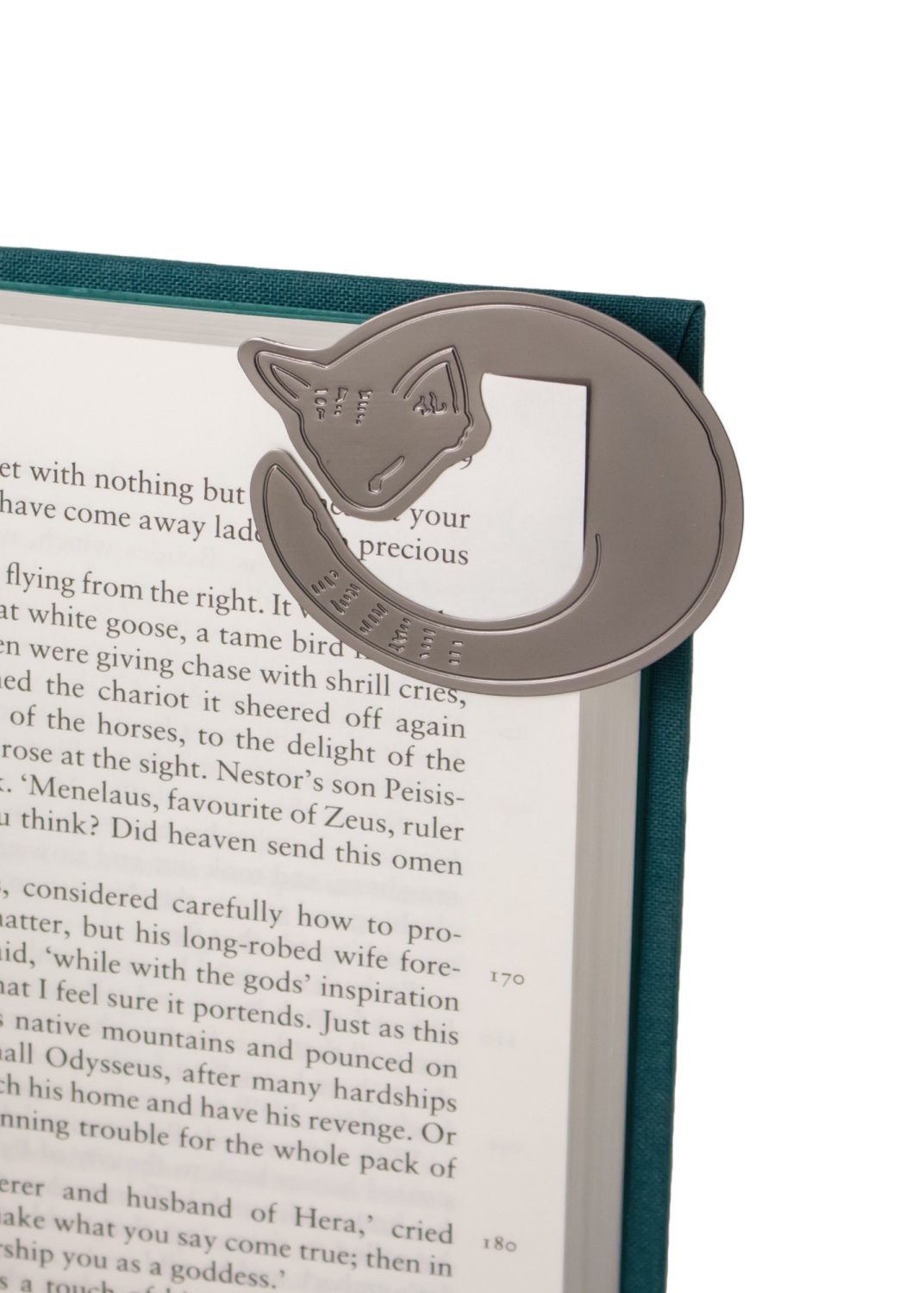 Curled Up Corner Cat Bookmark