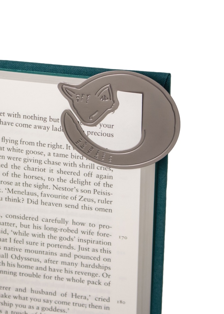 Curled Up Corner Cat Bookmark