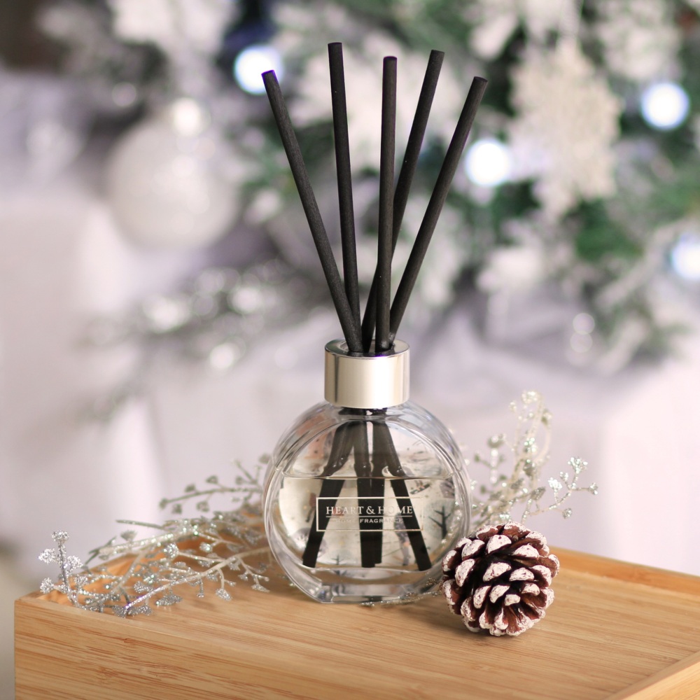 Snowflake Sparkle Scented Reed Diffuser | Heart & Home