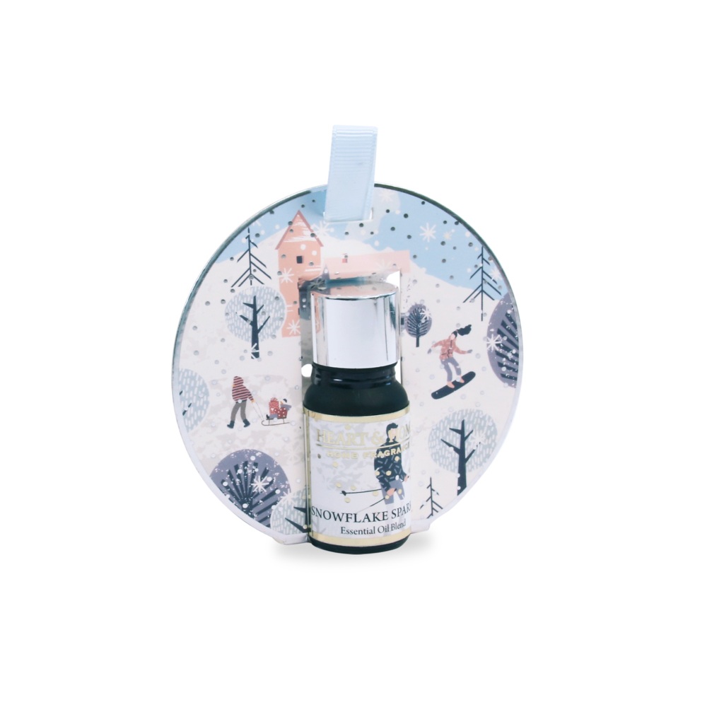 Snowflake Sparkle Scented Essential Oil Blend | Heart & Home