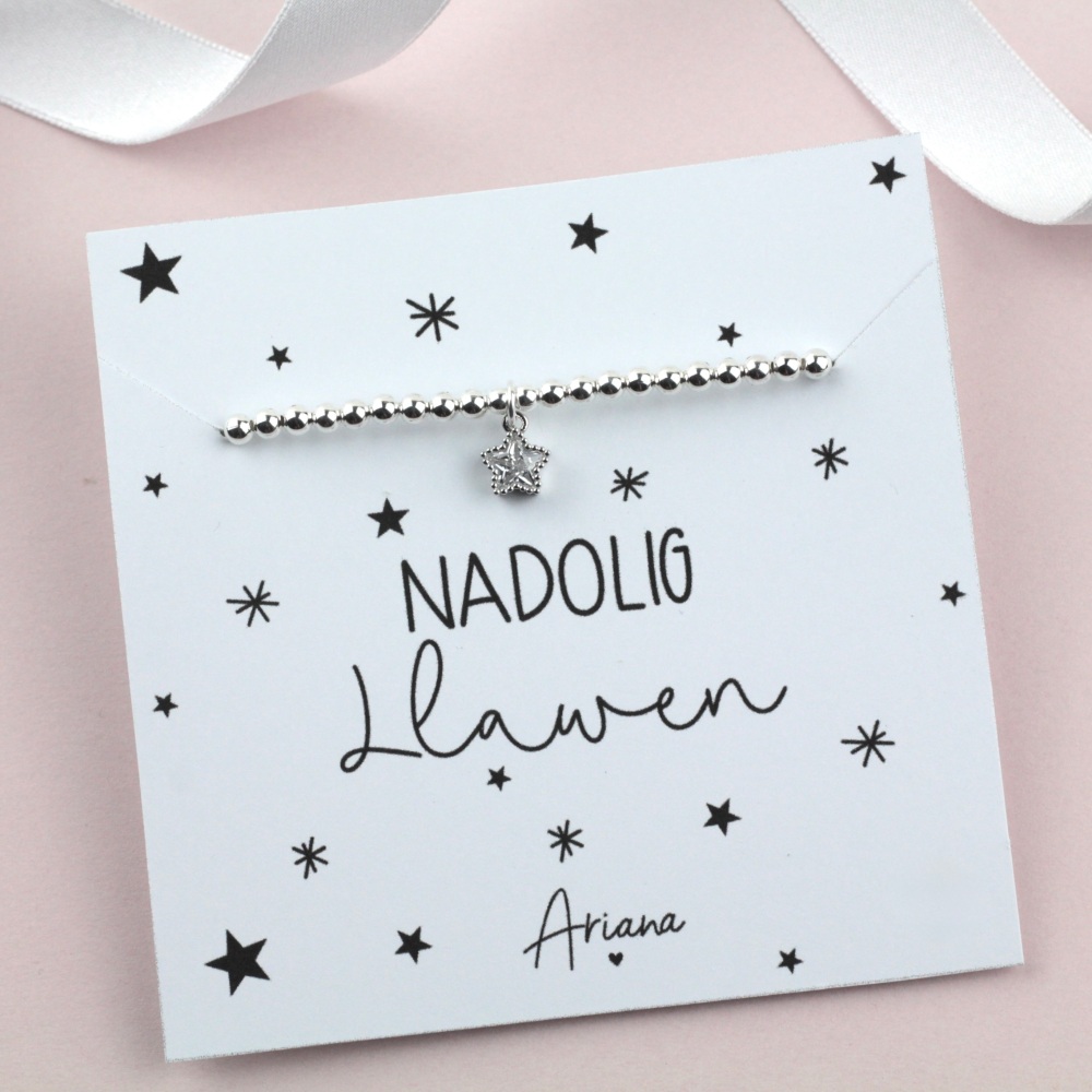 Nadolig Llawen Bracelet - Ariana Jewellery -  Various Choice