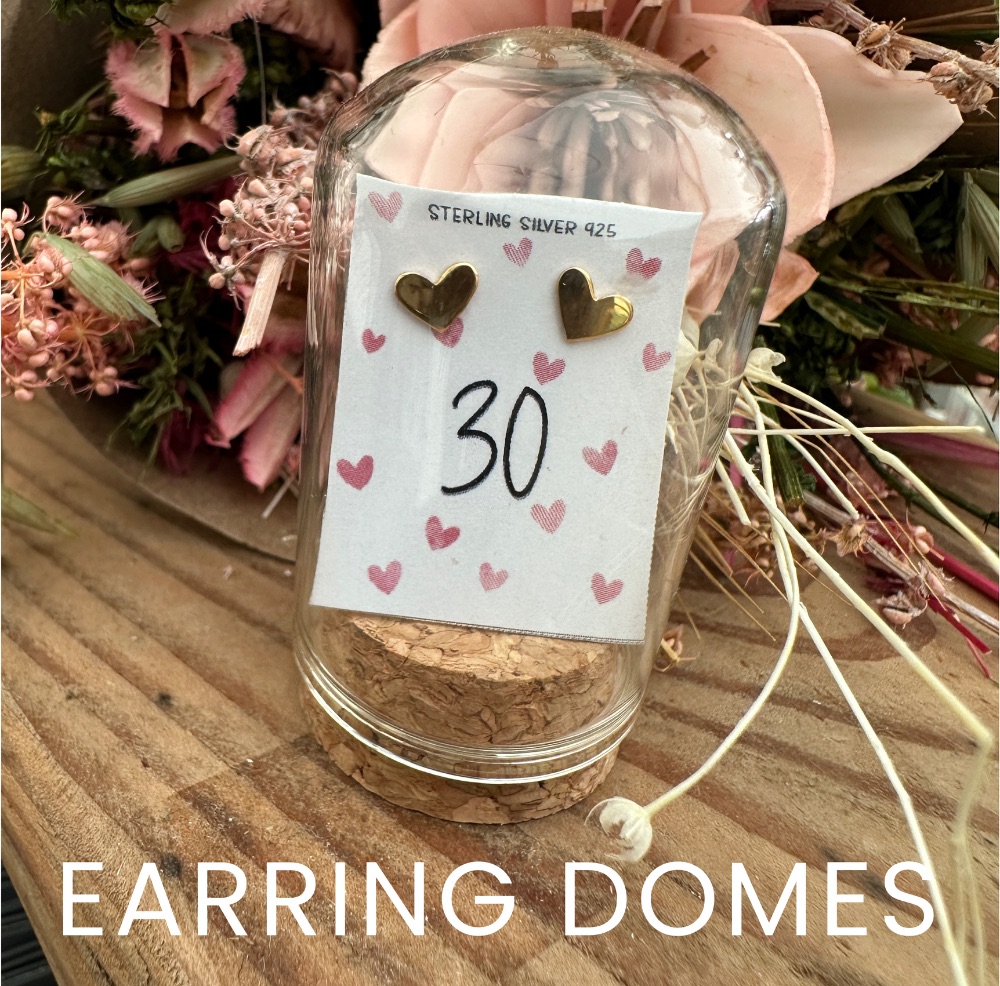 Mini Dome Earrings