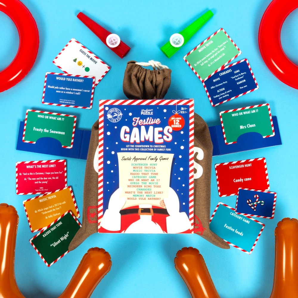 Festive Family Games in a Bag