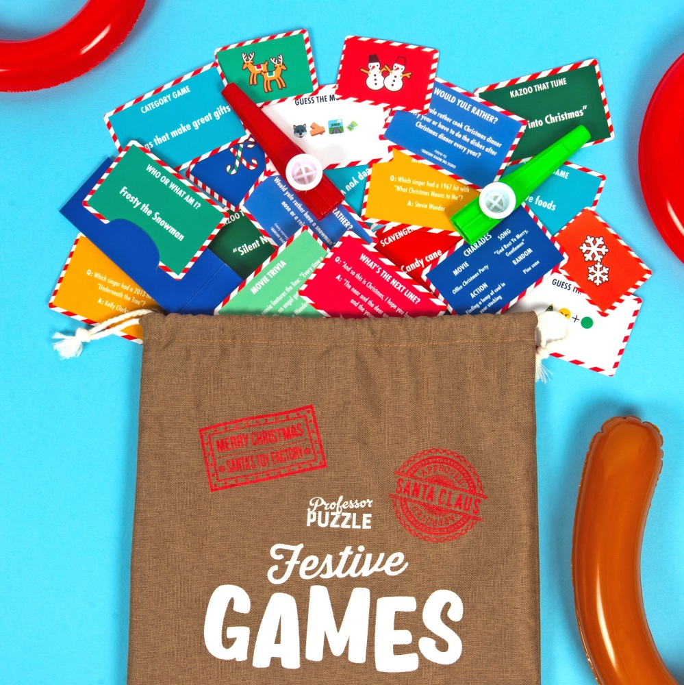 Festive Family Games in a Bag