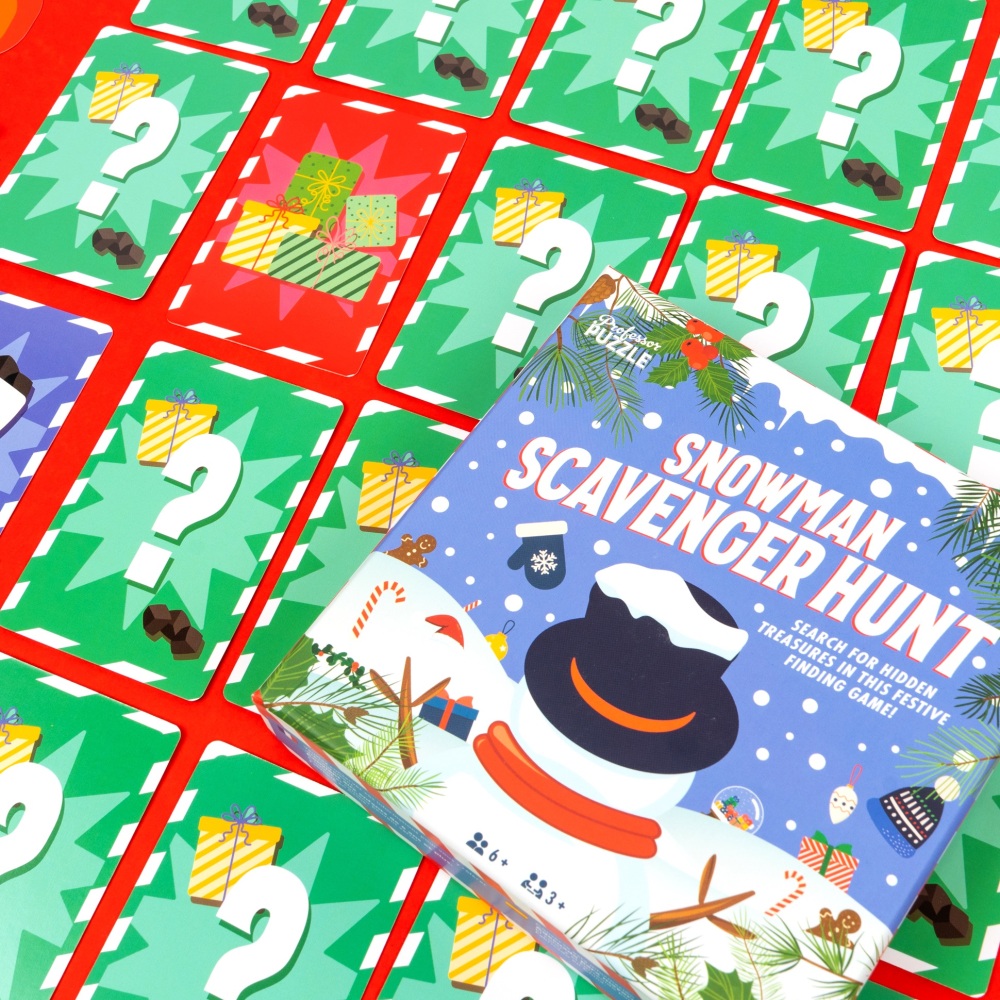Snowman Scavenger Hunt Game