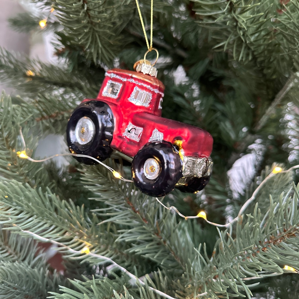 Tractor Christmas Tree Decoration | Various Choice