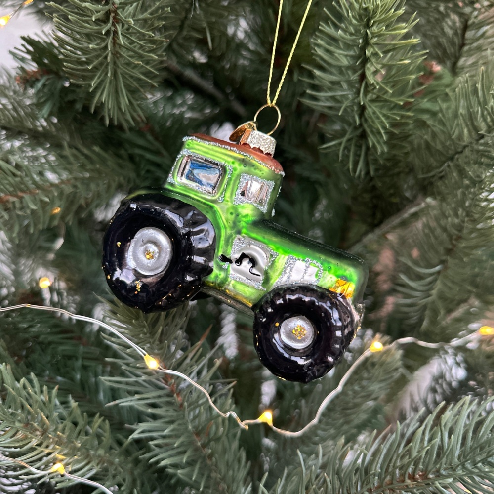 Tractor Christmas Tree Decoration | Various Choice
