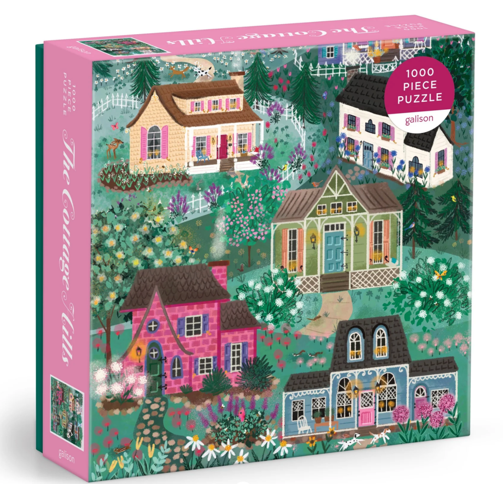 The Cottage Hills 1000 Piece Jigsaw | Galison