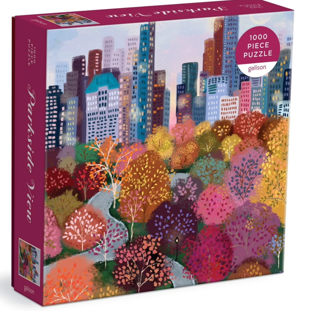Parkside View Autumnal 1000 Piece Jigsaw | Galison