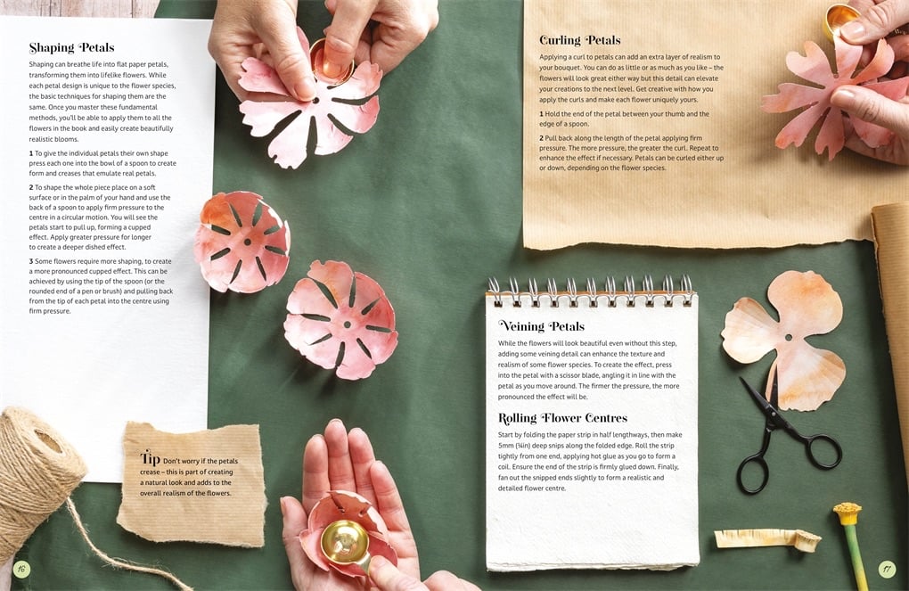 Bouquet in a Book | DIY Flower Bouquet Crafting Book