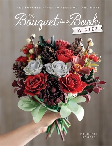 Winter Bouquet in a Book | DIY Flower Bouquet Crafting Book