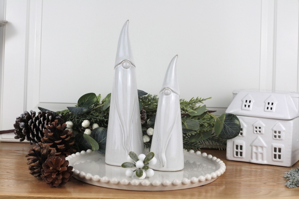 Rustic Ceramic Gonk Decoration | Various Size Choice