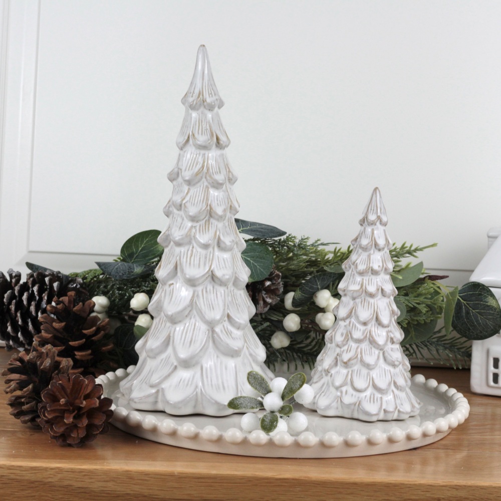 Rustic Ceramic Trees Decoration | Various Size Choice