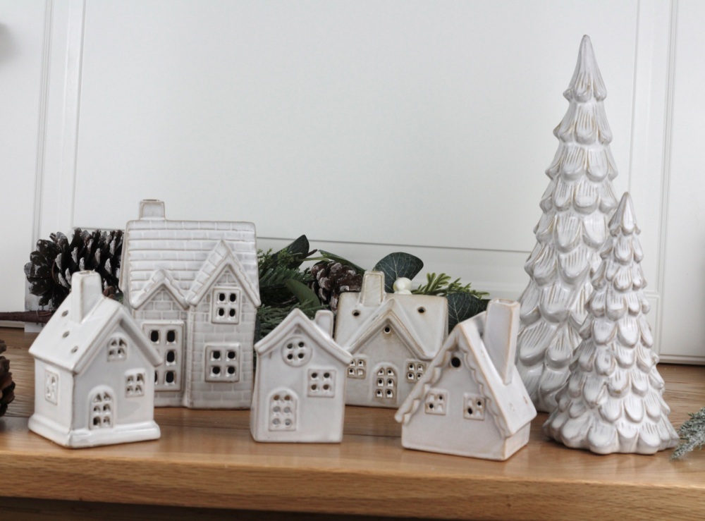 Rustic Ceramic Trees Decoration | Various Size Choice