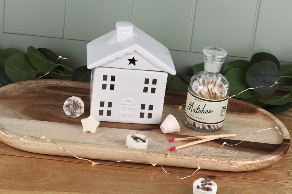 Ceramic House Wax or Oil Burner