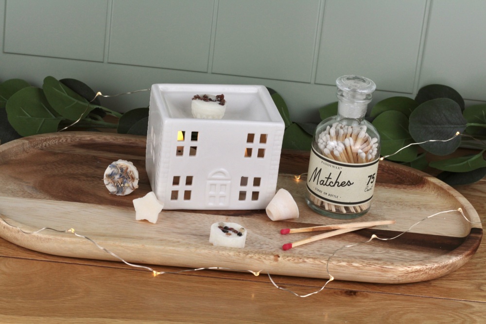 Ceramic House Wax or Oil Burner