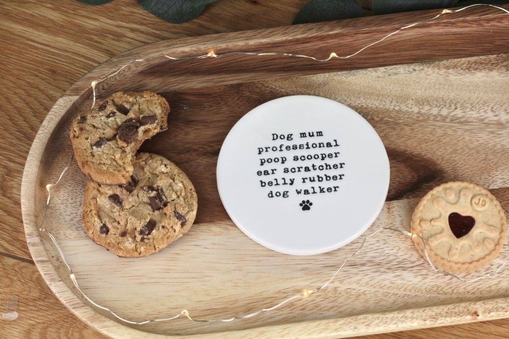 Dog Mum Ceramic Coaster