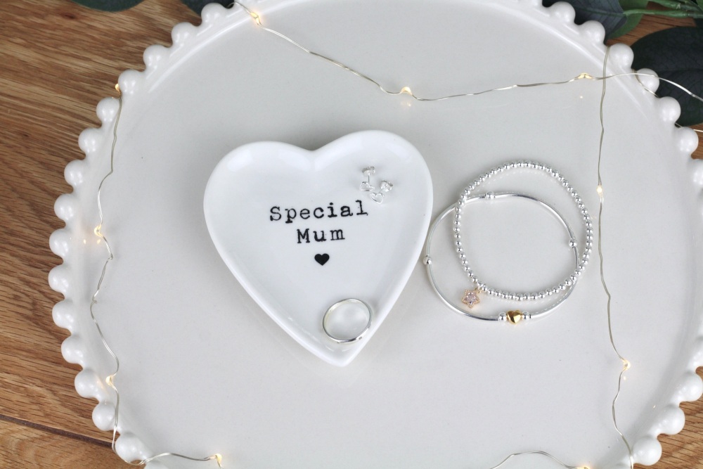 Special Mum Heart Ceramic Dish | Large
