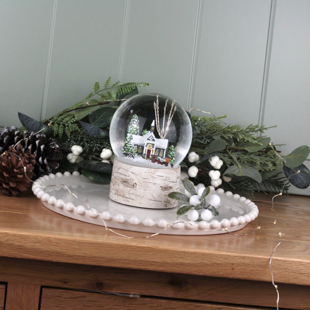 Colourful House Luxury Snow globe