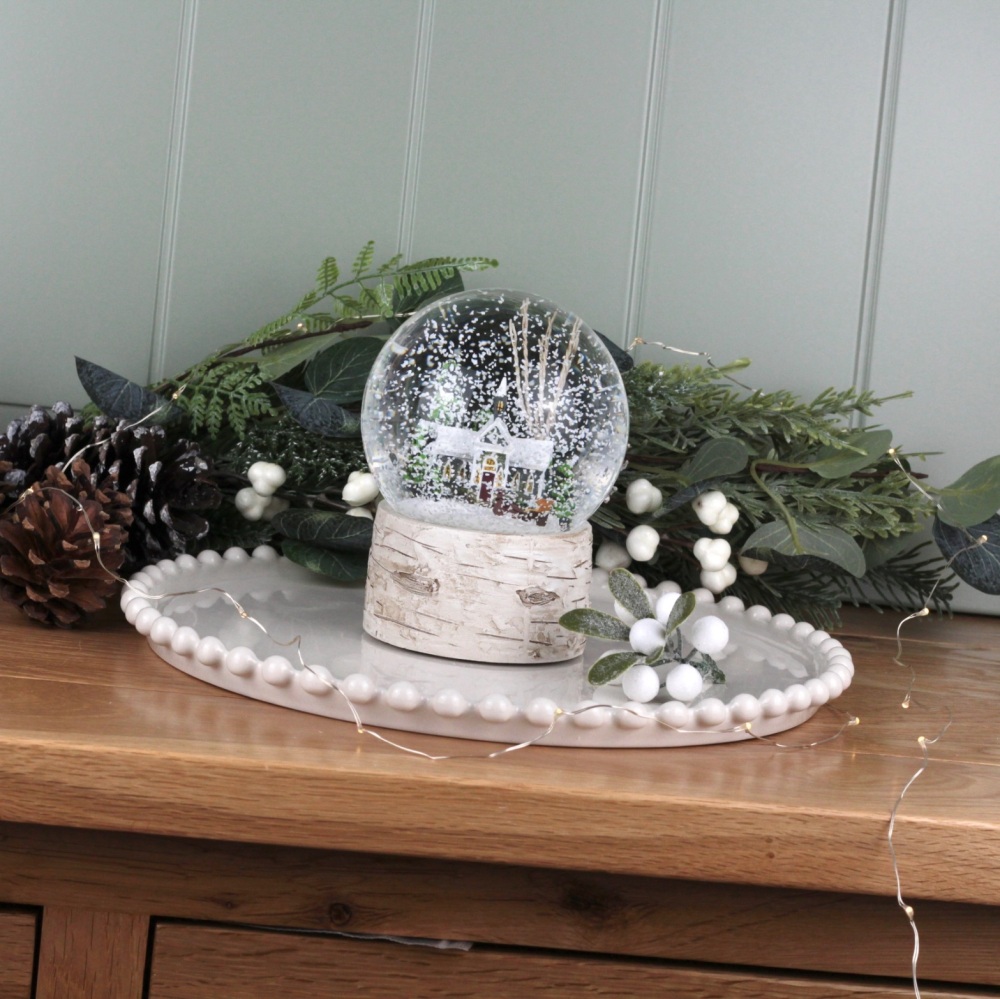 Colourful House Luxury Snow globe