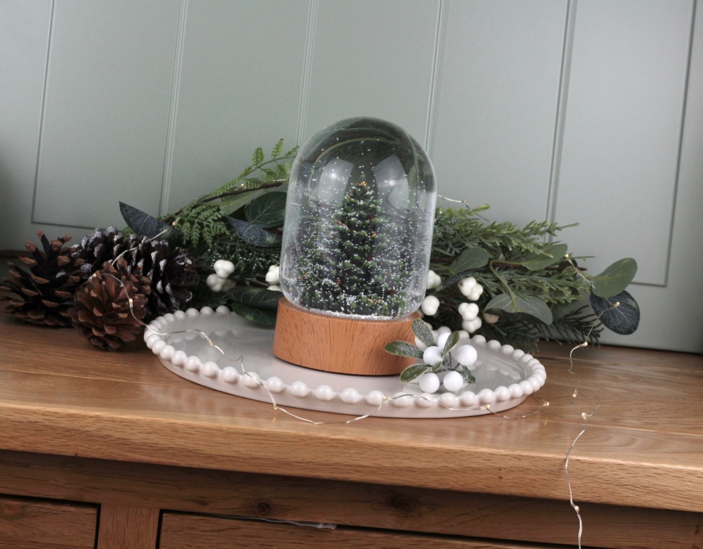 Christmas Tree Luxury Glass Snow Globe