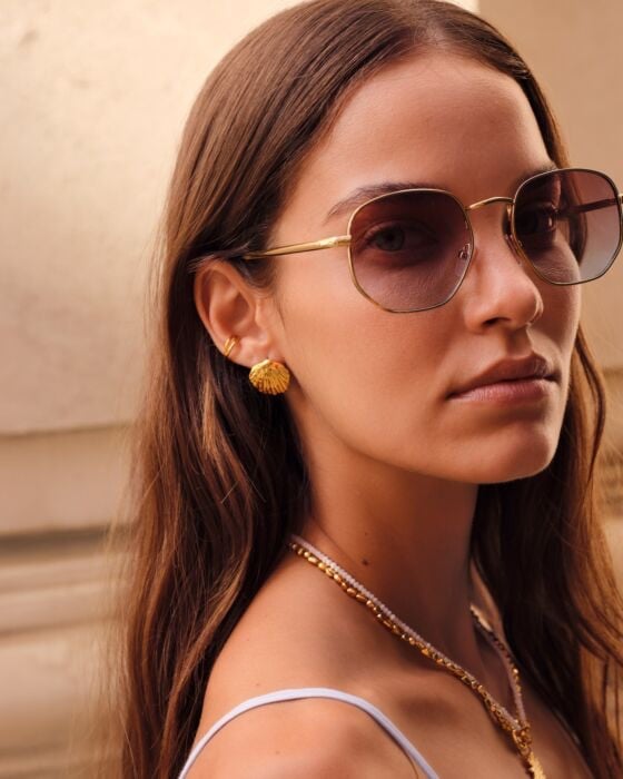 Cali Round Square Sunglasses | Katie Loxton