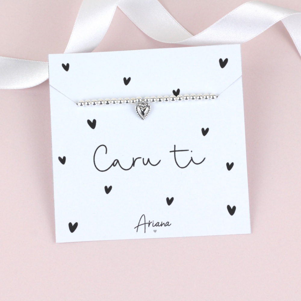 Breichled Caru ti | Caru ti Bracelet by Ariana Jewellery | Various Choice