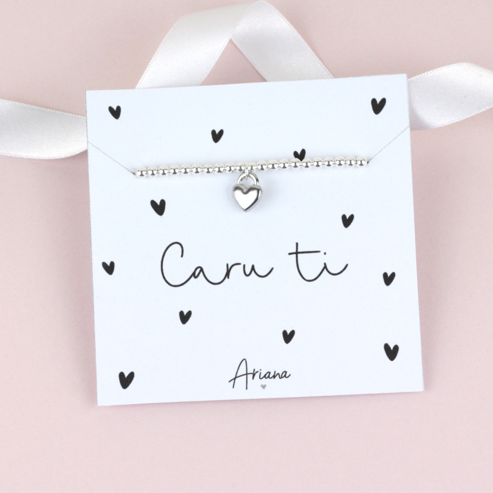 Breichled Caru ti | Caru ti Bracelet by Ariana Jewellery | Various Choice