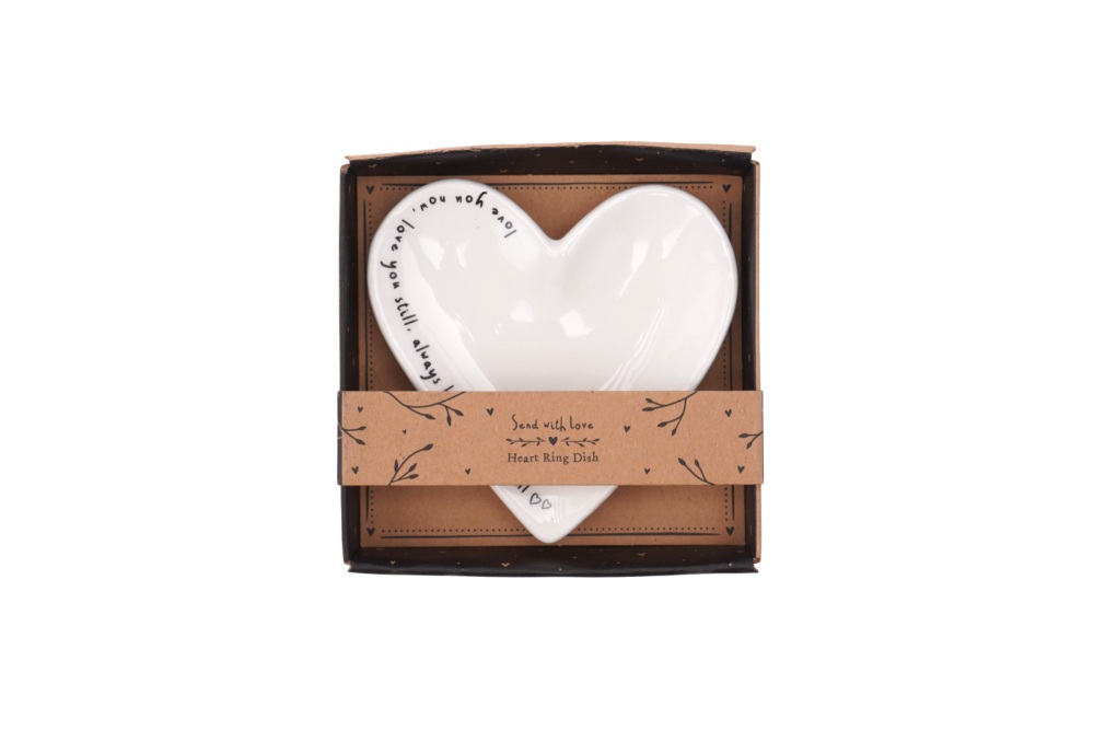 Love You Ceramic Trinket Dish