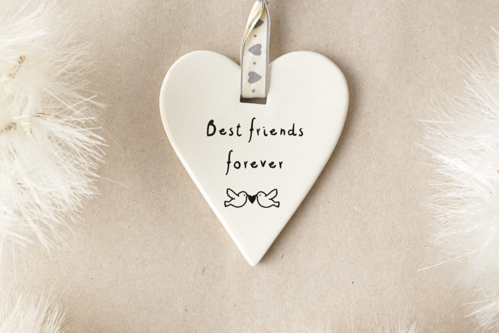 Best Friends Forever Ceramic Decoration