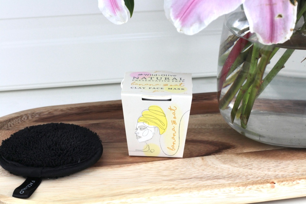 Banana & Oat Clay Face Mask | Wild Olive