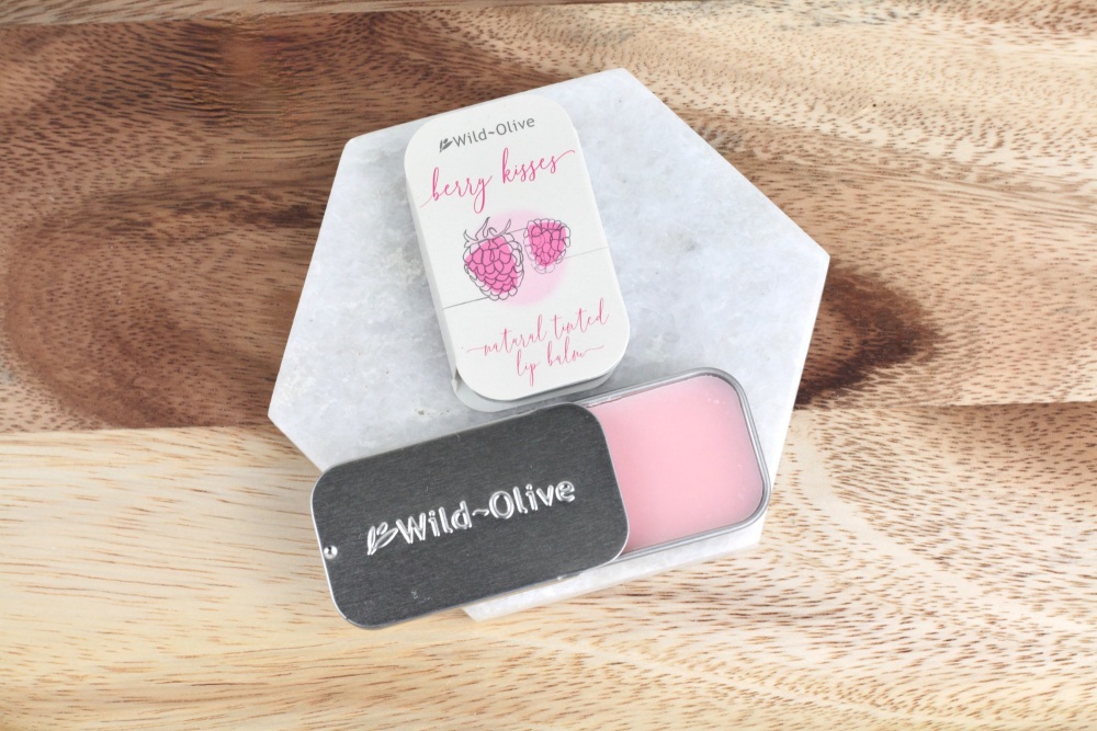 Berry Kisses Tinted Natural Lip Balm | Wild Olive