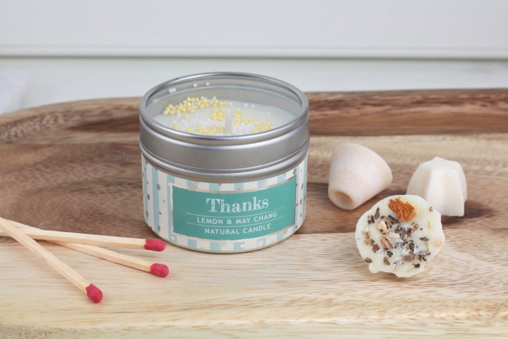 Thanks Natural Soy Wax Candle | Wild Olive