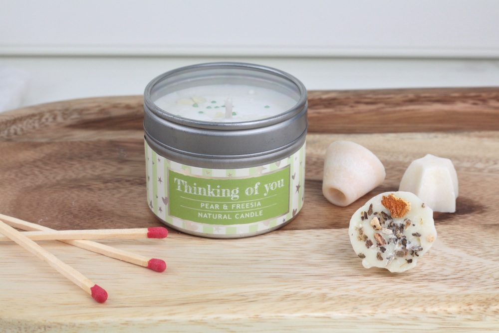 Thinking of you Natural Soy Wax Candle | Wild Olive