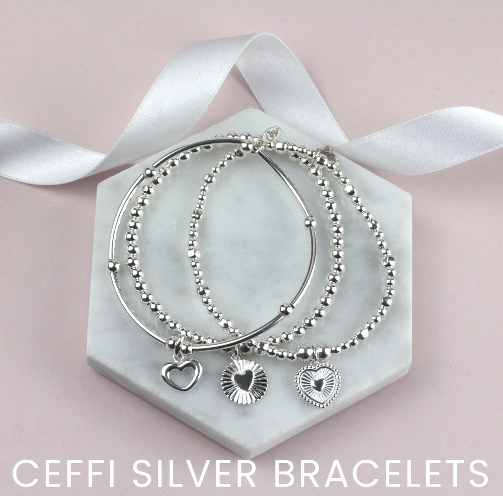 3 | CeFfi Sterling Silver Bracelets-Large Gift Box