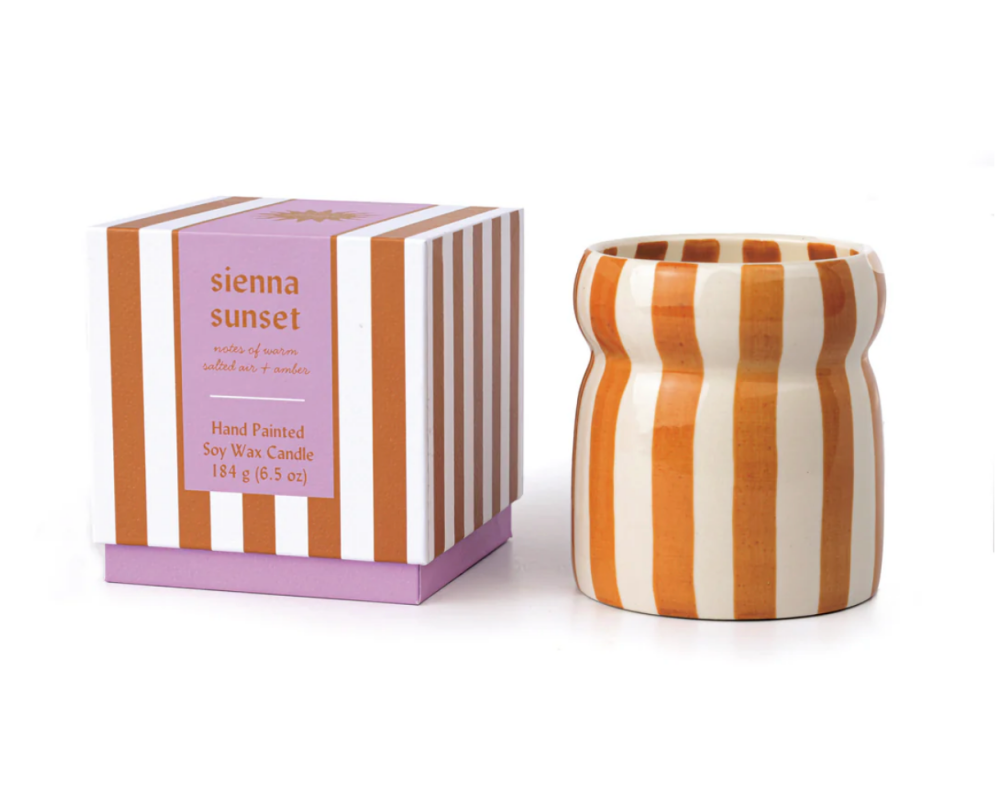 Sienna Sunset Ceramic Cabana Candle | Paddywax