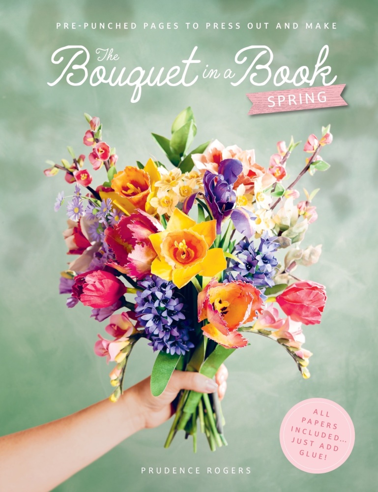 Bouquet in a Book Spring | DIY Flower Bouquet Crafting Book