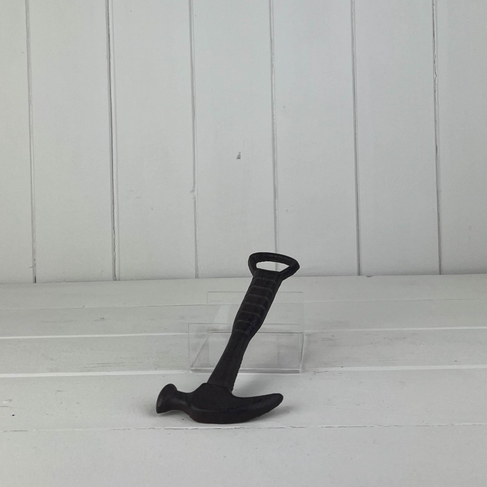Hammer Cast Iron Bottle Opener