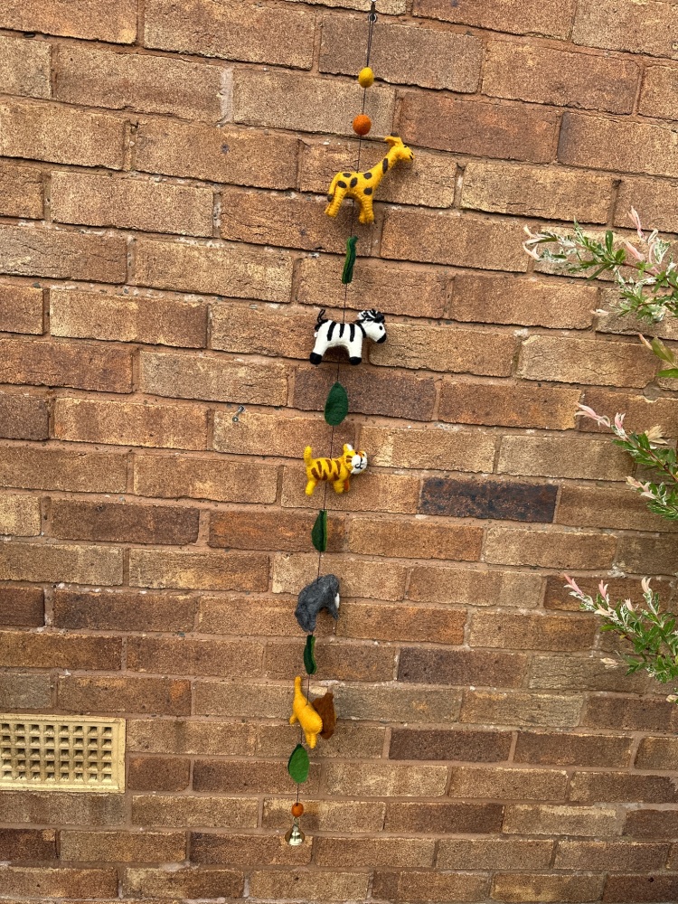 Zoo Animals String Decoration | Bunting String Zoo Decoration