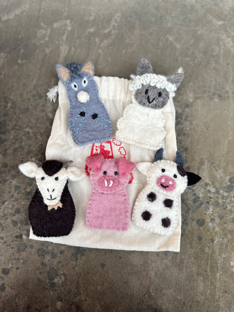 Farm Animal Finger Puppets | Finger Puppet Felt Farm Animals