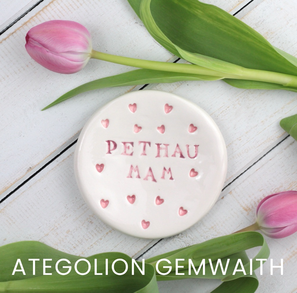 Ategolion Gemwaith - Nwyddau Cymraeg