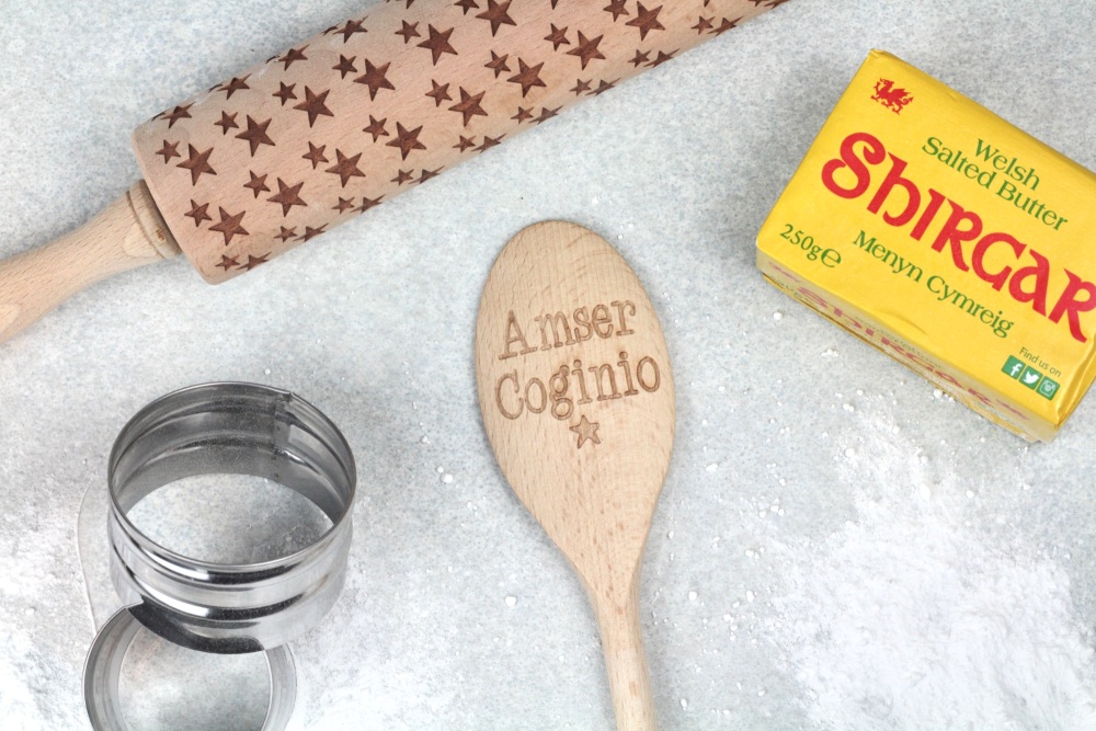 Llwy Bren Amser Coginio | Welsh Time to Cook Wooden Spoon