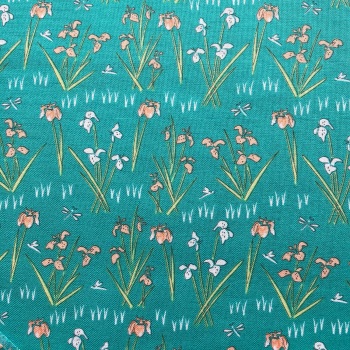 Debbie Shore Lily Pad Collection - Lily on Teal