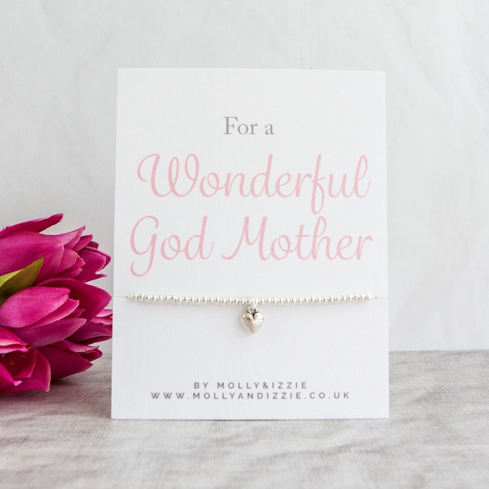 God Mother Beaded Bracelet - Adult Size-CB008