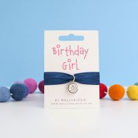 ST022C Birthday Girl Stretch Bracelet - child size - pack of 5