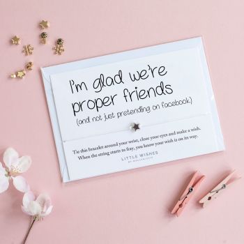 WISH044 Proper Friends (pack of 5)