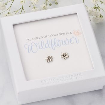 In A Field Of Roses She Is A Wildflower Earrings - Pack of 5